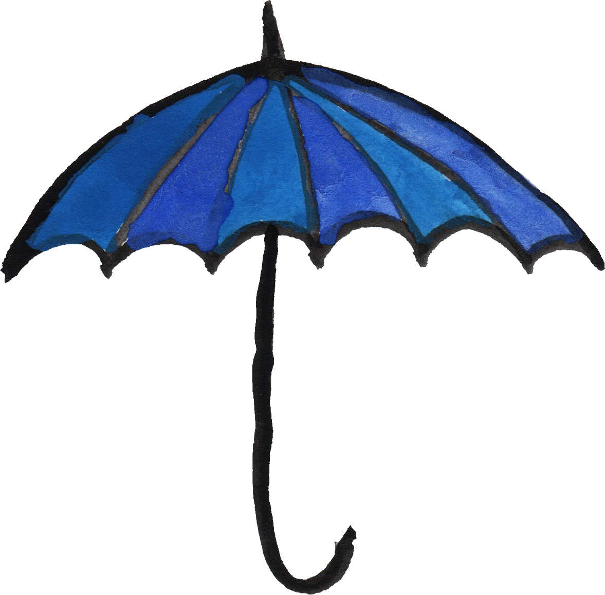 Umbrella Download Png Image - Watercolor Umbrella Png Clipart (1177x1157), Png Download