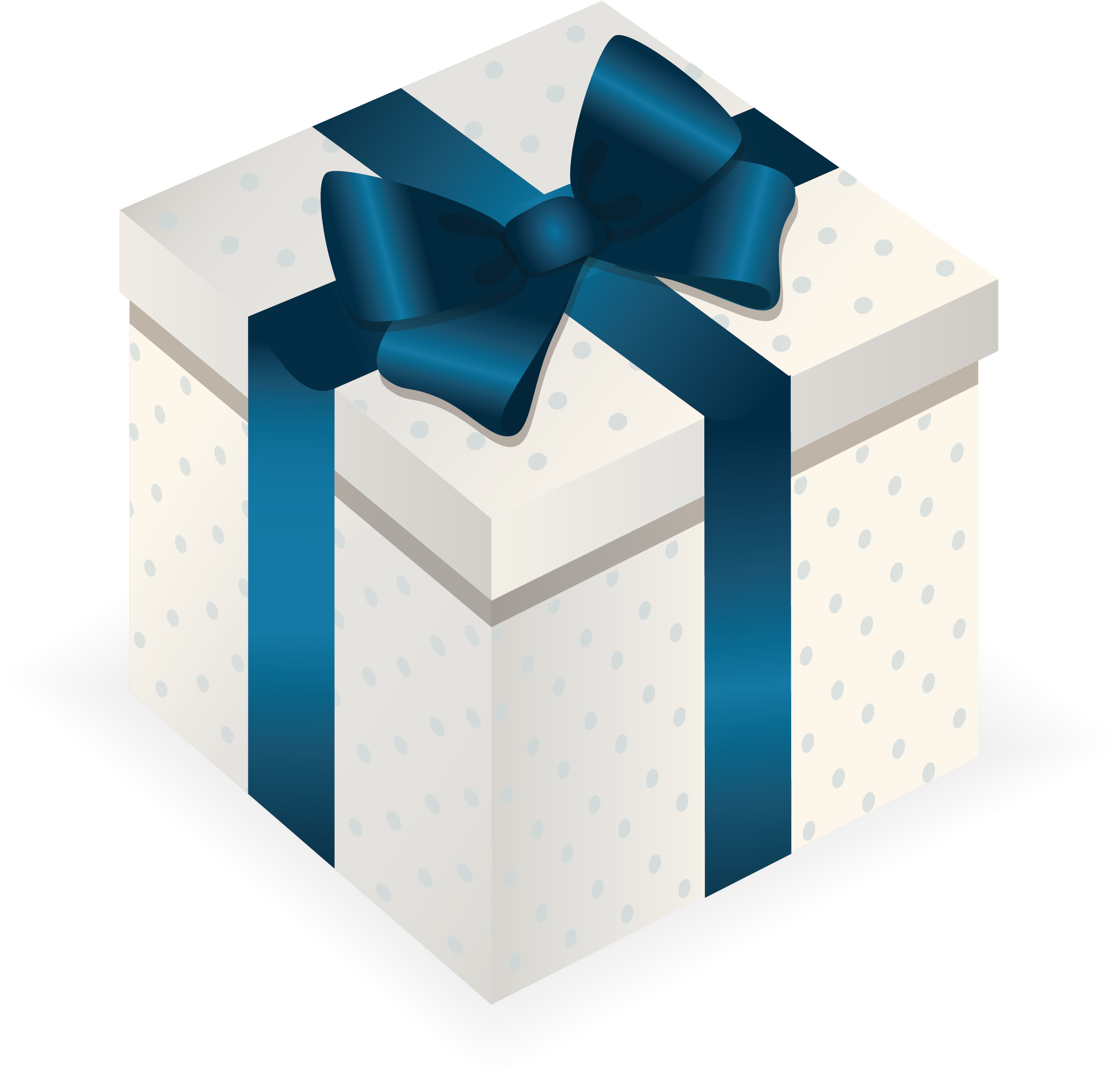 2679 X 2464 9 - Blue Gift Box Png Clipart (2679x2464), Png Download