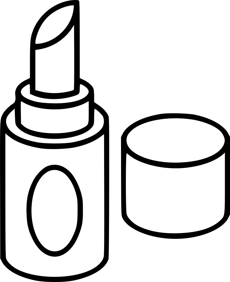 802 X 980 1 - Makeup Clipart Black And White Transparent - Png Download (802x980), Png Download