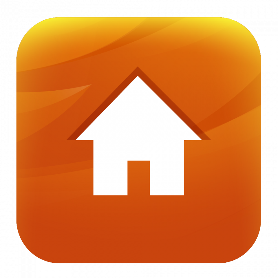 Home-icon - Home Logo For Website Clipart (960x960), Png Download