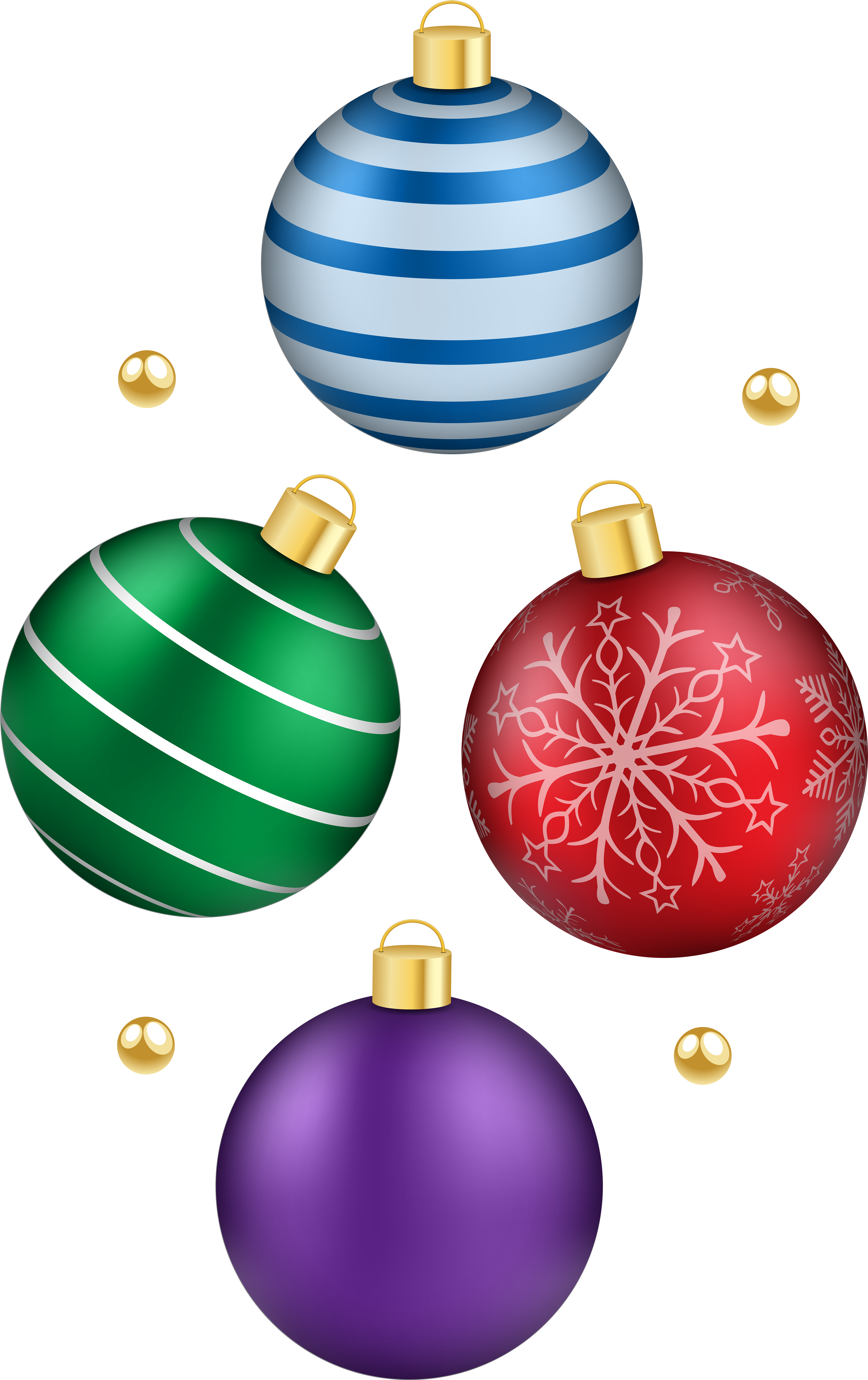 Christmas Ornaments Tree Png Clip Art - Christmas Ornament Transparent Png (5088x8000), Png Download