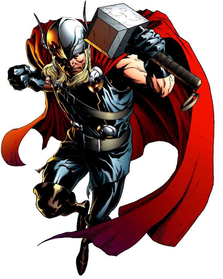 Thor Png - Marvel Thor Clipart (835x957), Png Download