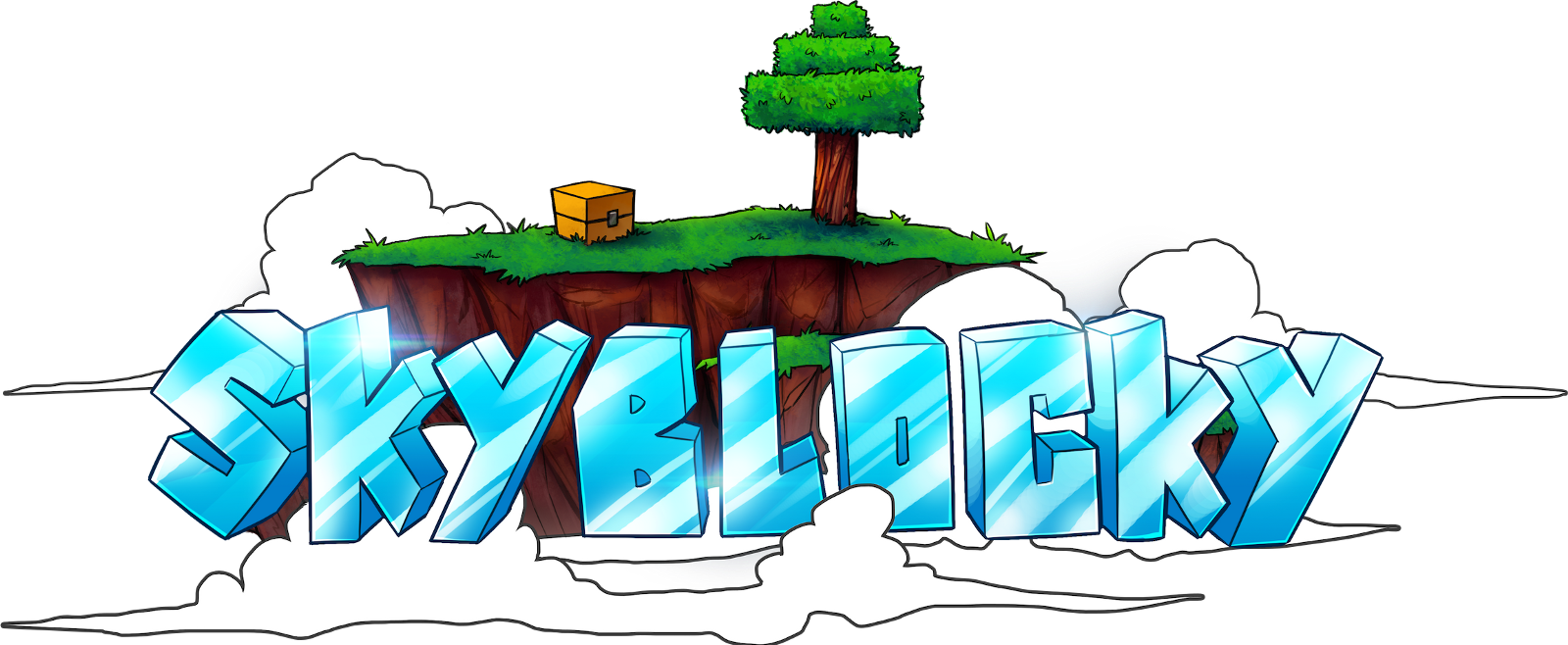 Minecraft Server Review - Illustration Clipart (1600x658), Png Download