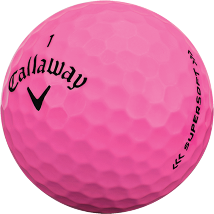 Balls 2017 Supersoft Pink Tech - Callaway Golf Clipart (950x950), Png Download
