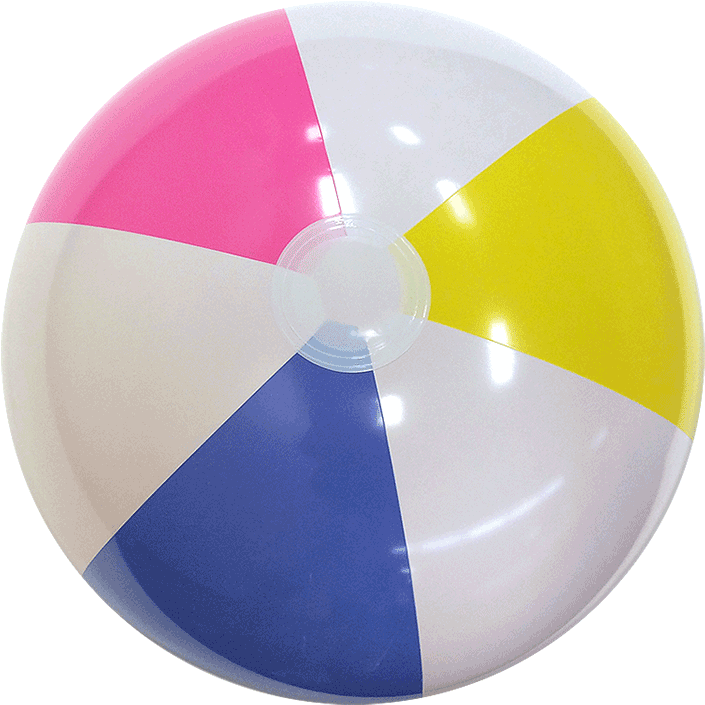 Inch Traditional Pink Get Customized - 24 Inch Beach Ball Clipart (750x750), Png Download