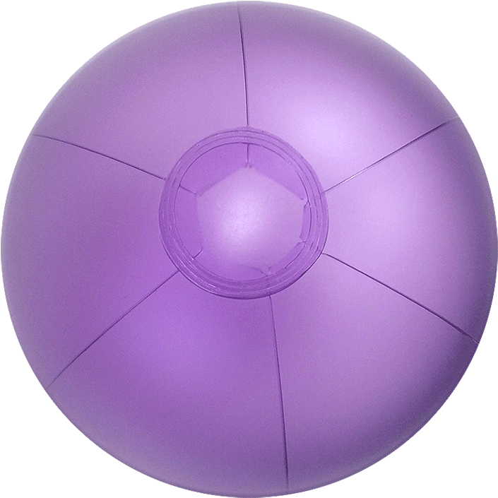 Svg Transparent Library Inch Shimmer Balls Get Customized - Giant Beach Ball Purple Clipart (750x750), Png Download