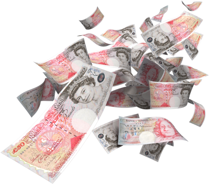 Money Png Uk - Uk Money Falling Png Clipart (800x700), Png Download