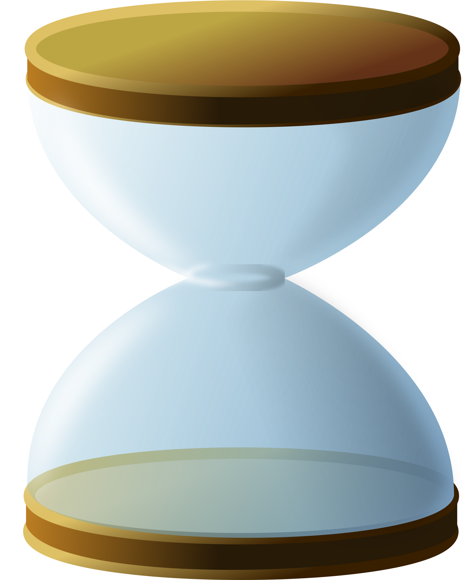 This Free Icons Png Design Of Sand-less Hourglass Clipart (2063x2400), Png Download