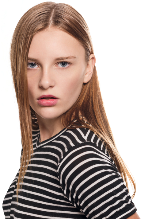 Beautiful Young Woman Face Close Up Png Image - Beautiful Young Woman Png Clipart (500x734), Png Download