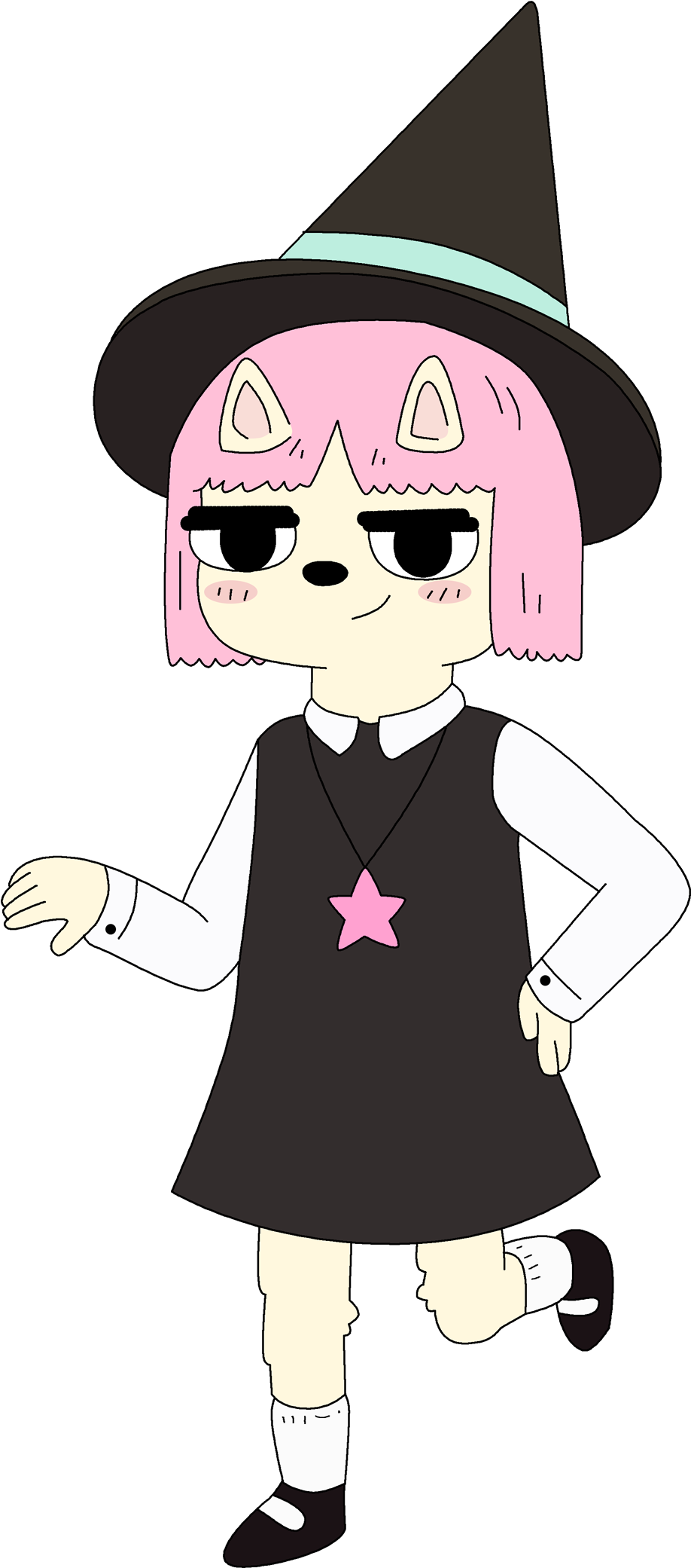 Summer Camp Island Witch Clipart (1139x2108), Png Download