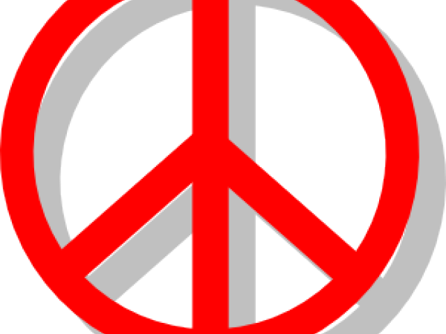 Peace Clipart Graffiti - Peace Sign - Png Download (640x480), Png Download
