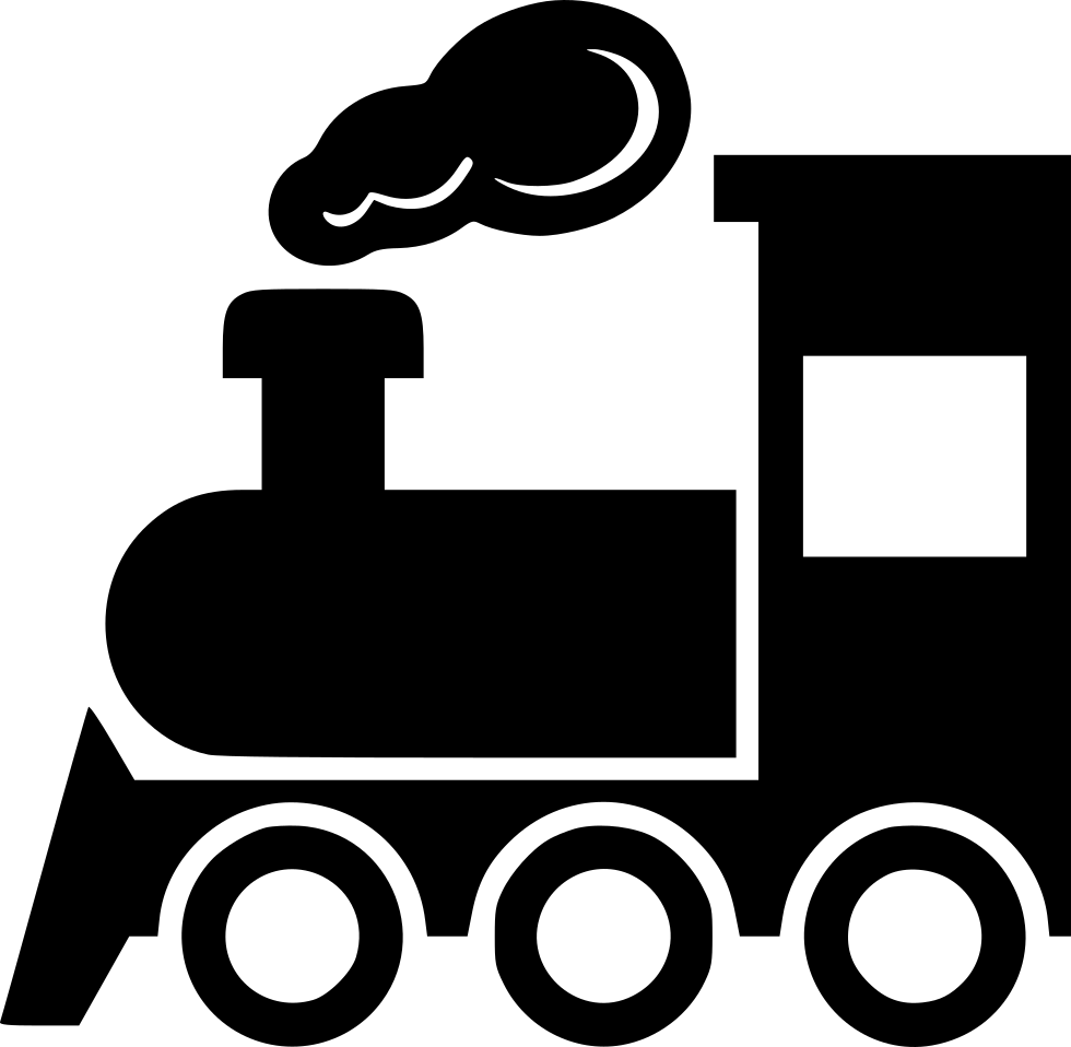 Steam Train Png Icon - Steam Train Icon Png Clipart (980x958), Png Download