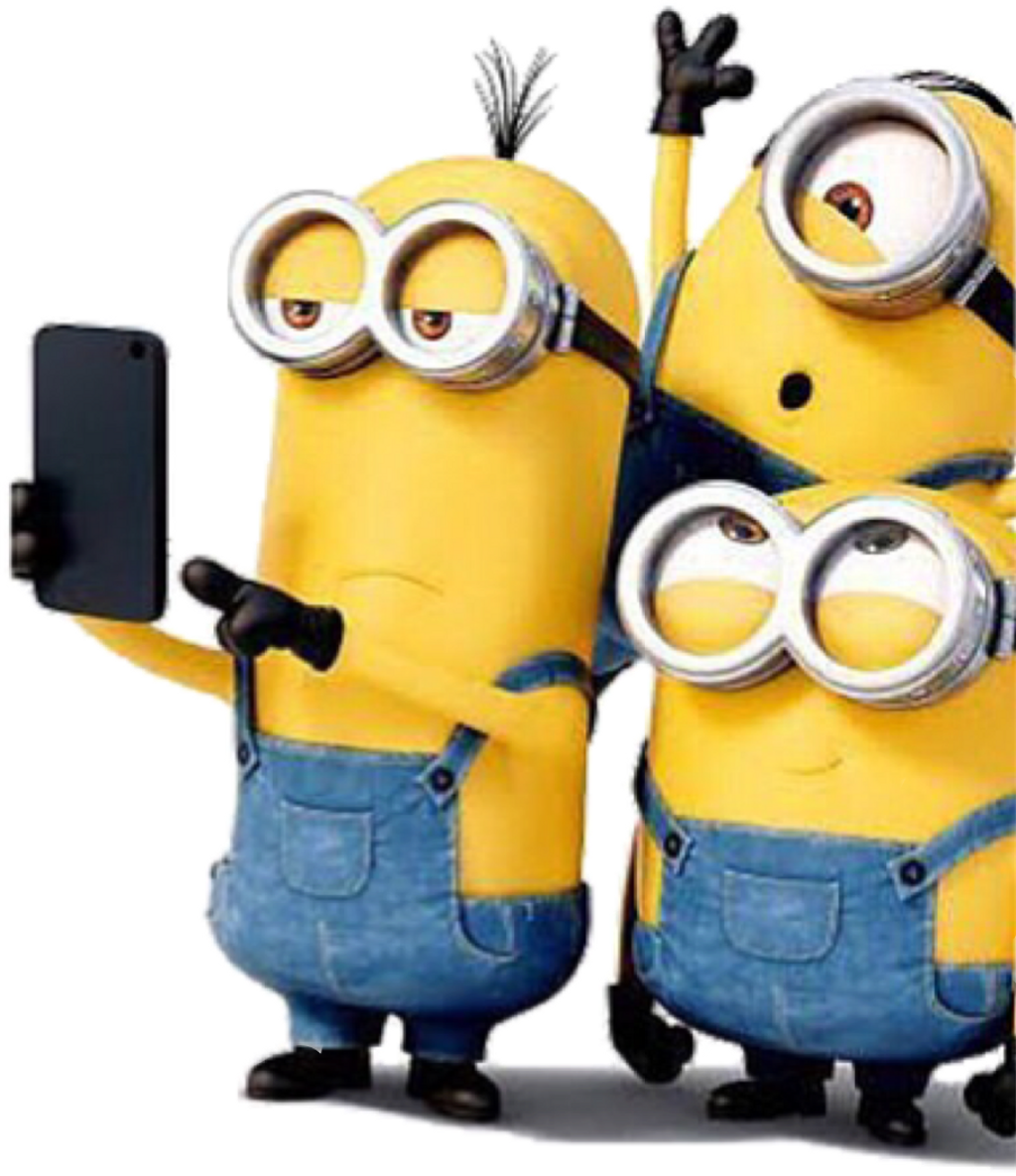 Minion Sticker - Minions Selfie Clipart (1024x1185), Png Download