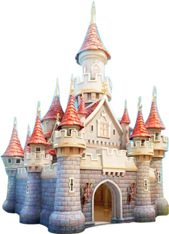 Download Transparent Png - Png Castle Cartoon Clipart (800x509), Png Download