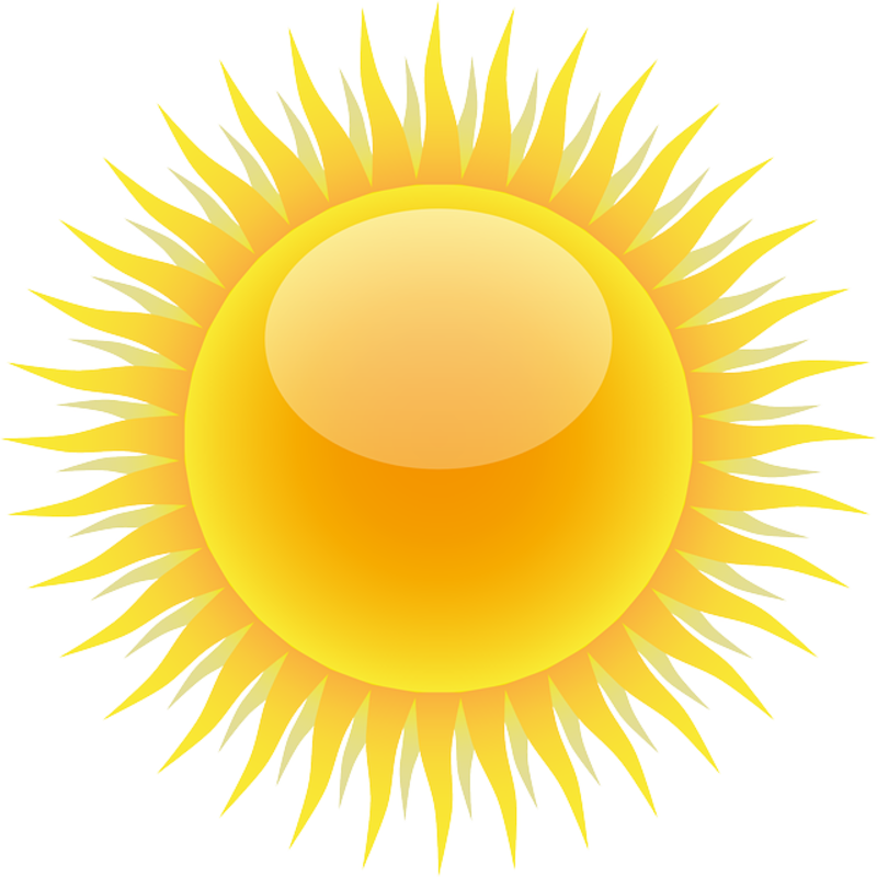 Sun Rays Light - Good Morning Sun Clipart (720x720), Png Download