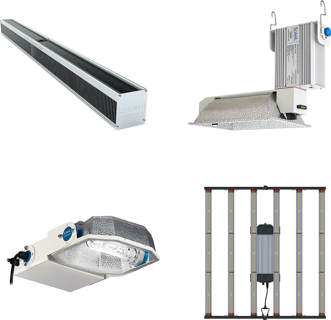 Hps, Led And Hybrid Lighting Solutions For Commercial - Fluence Bioengineering, Inc. Clipart (1200x1200), Png Download