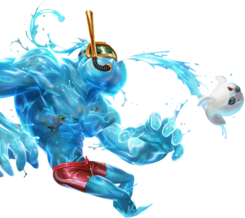 783 X 695 25 - League Of Legends Pool Party Zac Clipart (783x695), Png Download