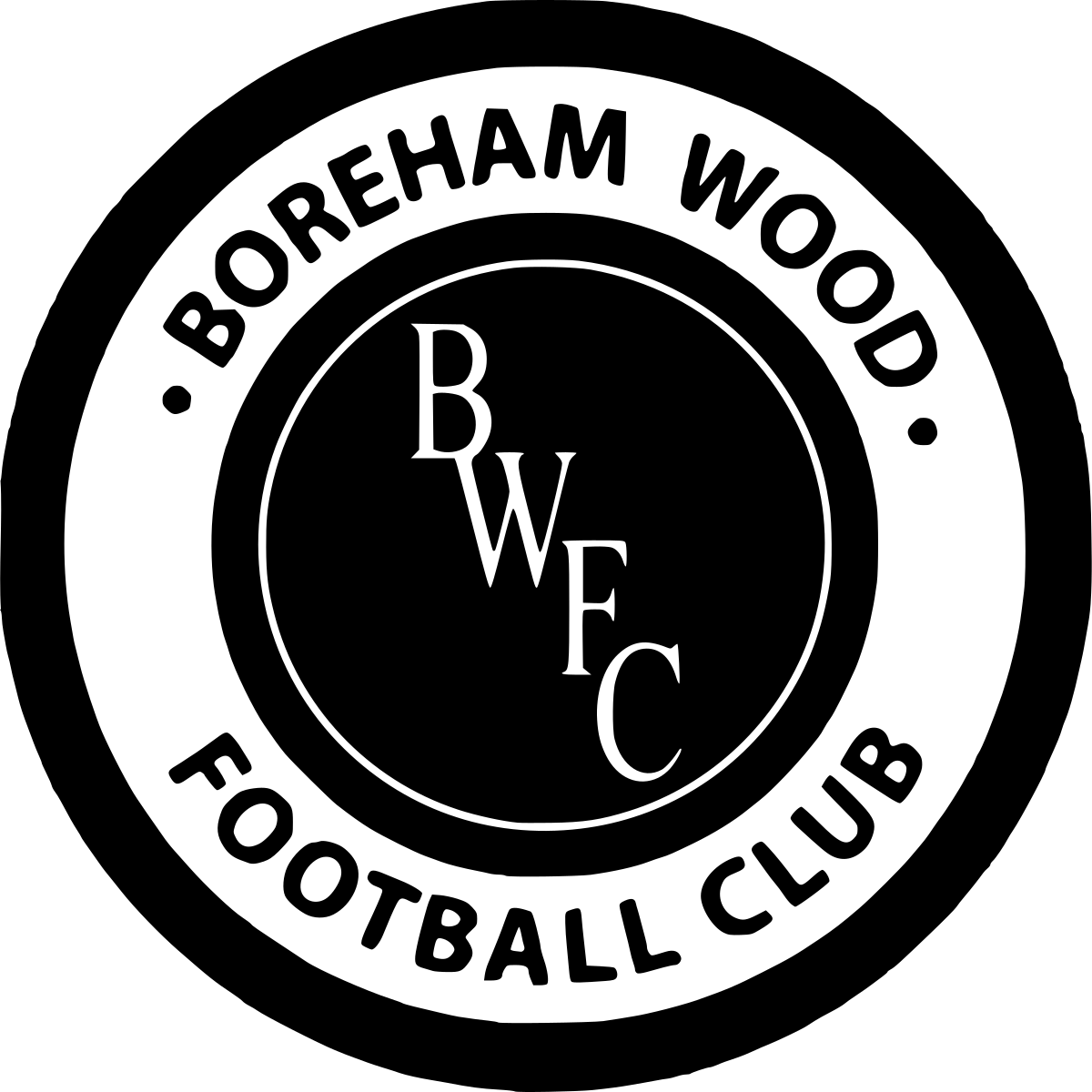 Boreham Wood F - Borehamwood Fc Logo Clipart (1200x1200), Png Download