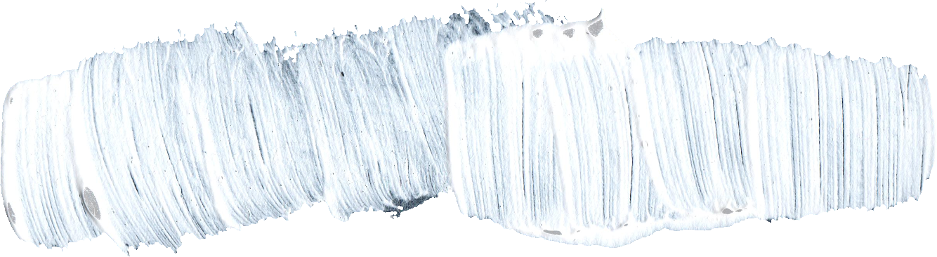 1334 X 366 4 - Transparent White Paint Brush Stroke Clipart (1334x366), Png Download