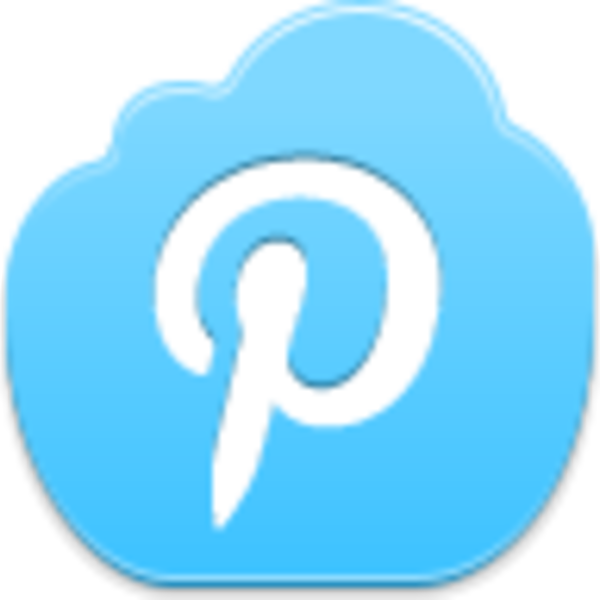 Pinterest Icon Image - Facebook Clipart (600x600), Png Download