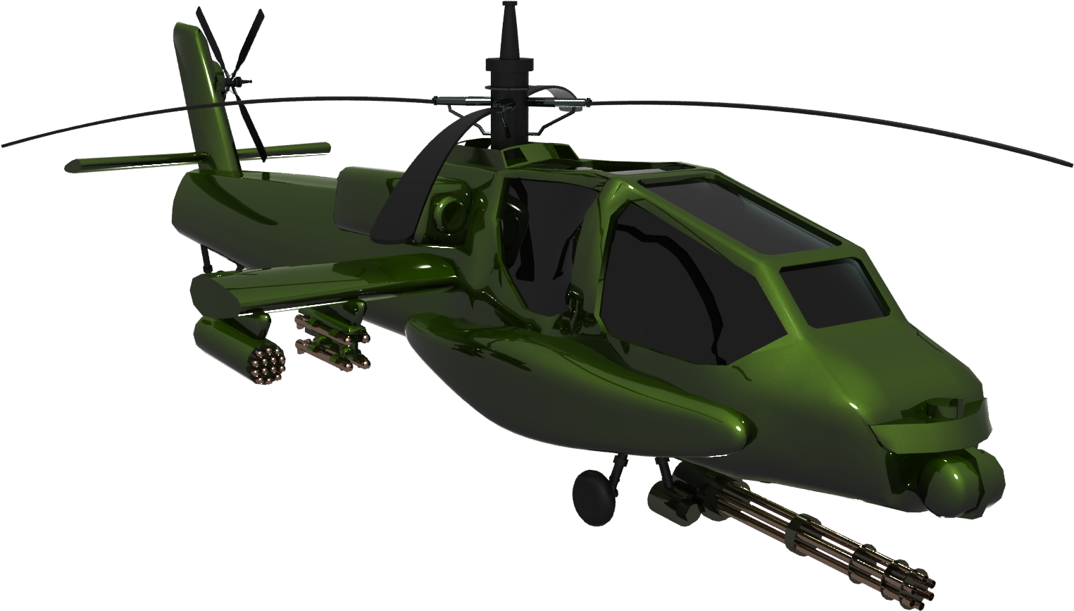 Helicopter Png File - 3d Helicopter Png Clipart (1920x1080), Png Download