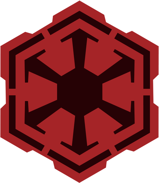 Clip Transparent Darth Mabers Imperium Star Wars Fanfiction - Sith Star Wars Logo - Png Download (550x600), Png Download
