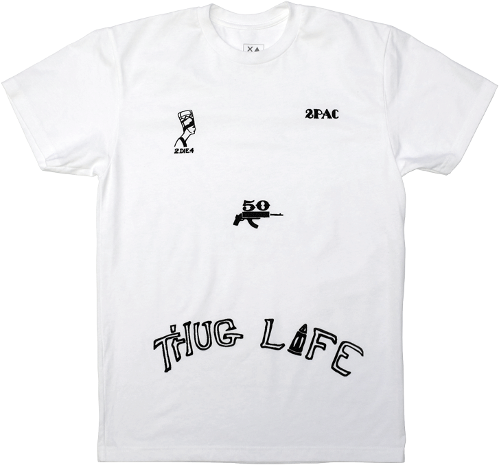 Thug Life Tee From Smplfd - Active Shirt Clipart (753x720), Png Download