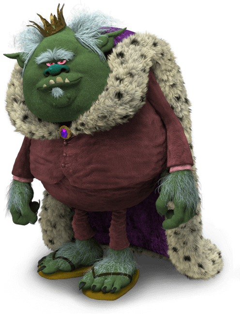 Prince - - Trolls King Gristle Sr Clipart (496x647), Png Download
