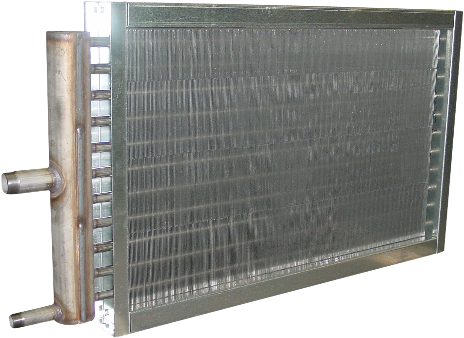 Steam Type Ds Distributing Steam Coil Standard Case - Fire Screen Clipart (1024x766), Png Download