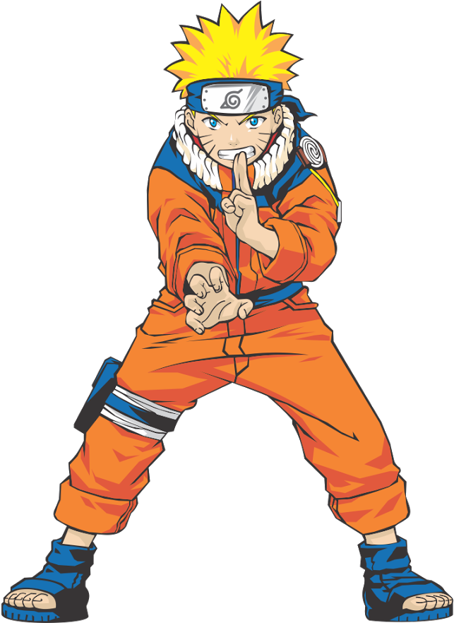 Naruto Cartoon Characters Vector - Naruto Clipart (1600x1067), Png Download
