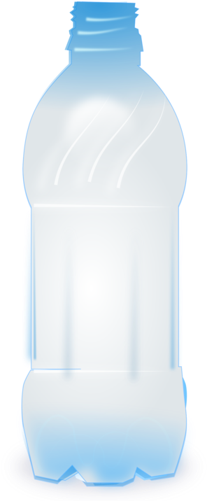 Water Bottles Plastic Bottle Glass Bottle - Pet Water Bottle Svg Clipart (750x750), Png Download