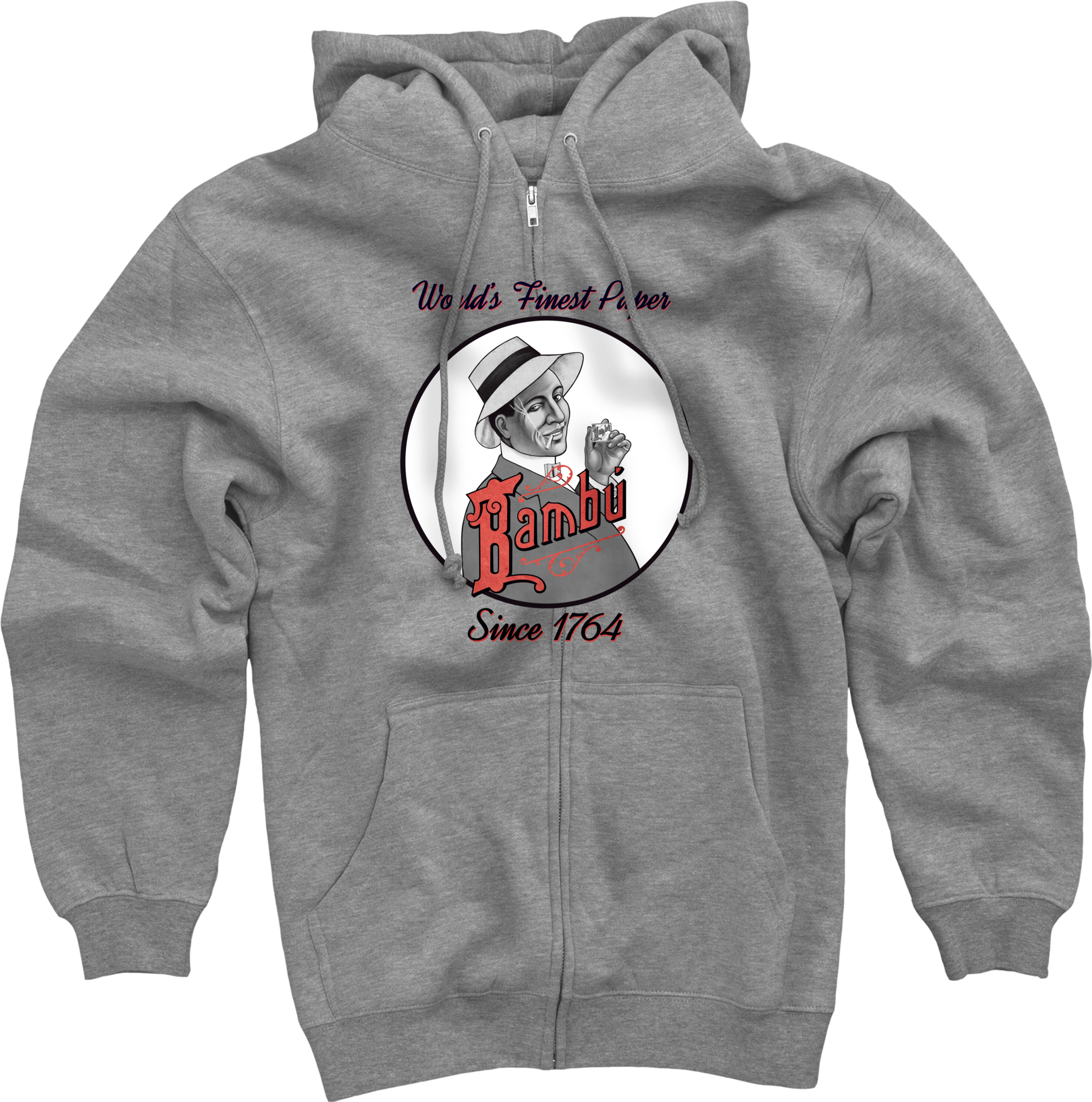 El Jefe De Sombrero En Panamá Hat Zip Up- Limted $55 - Sweatshirt Clipart (1982x2185), Png Download