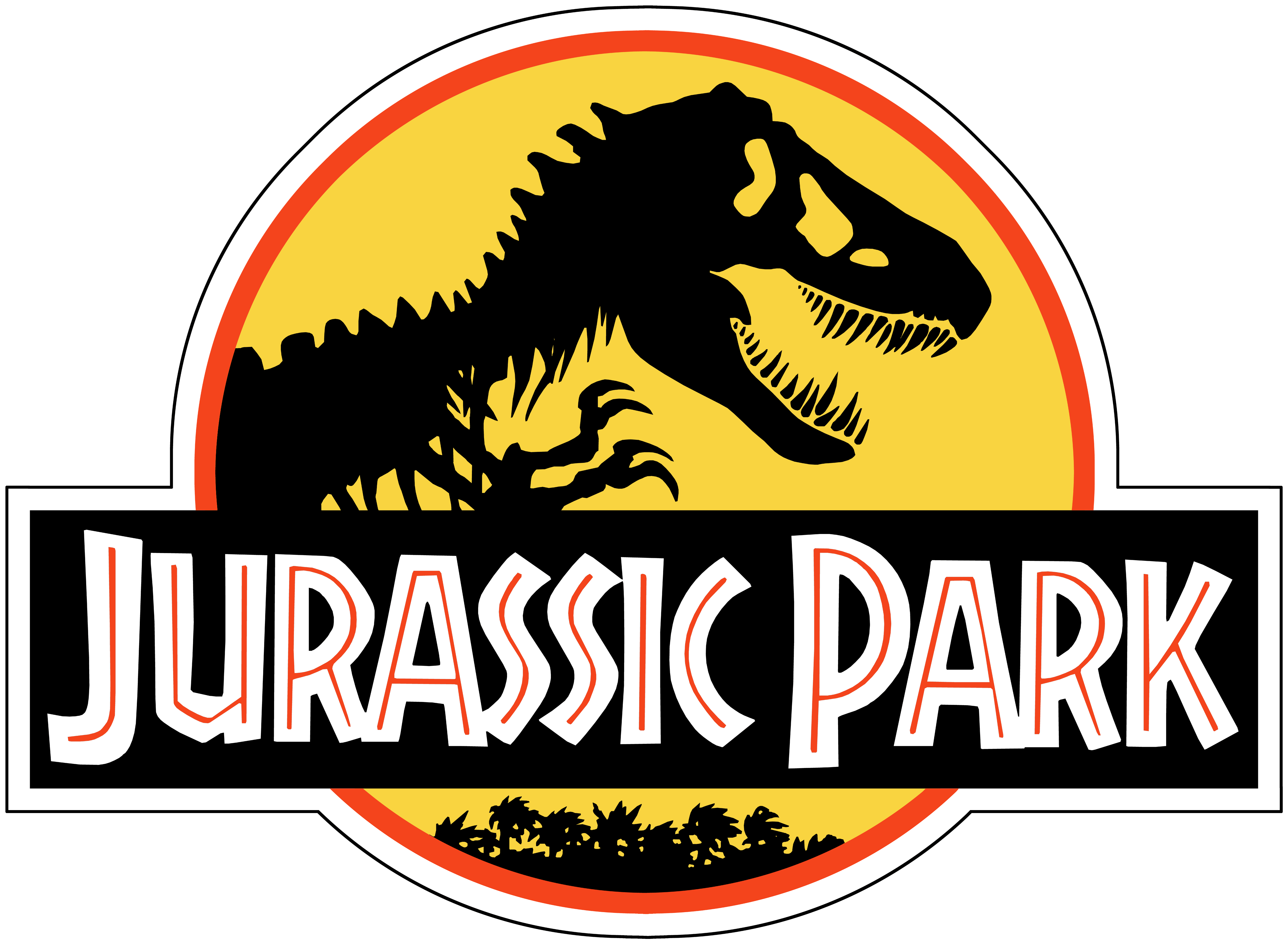 Dinosaurs Clipart Jurassic Park Dinosaur - Logo Jurassic Park Vector - Png Download (4800x3547), Png Download