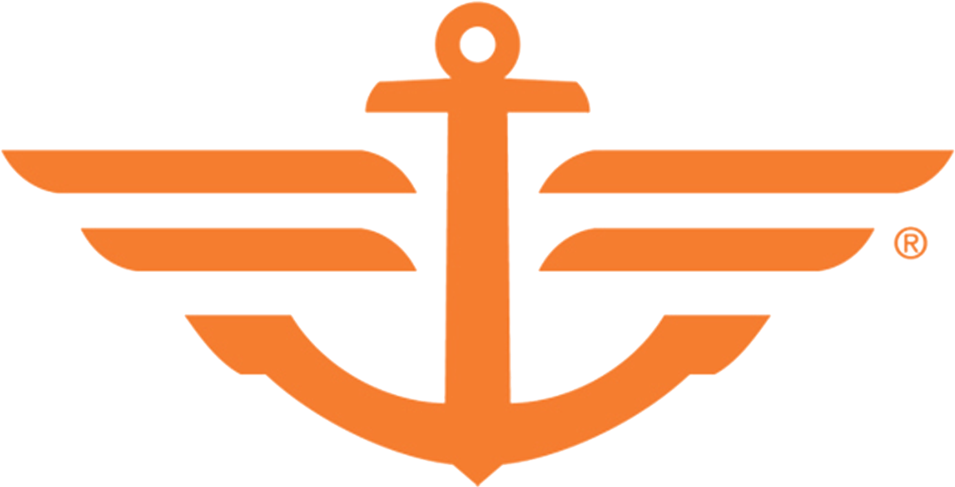 Dockers Anchor Orange - Dockers Png Clipart (1387x708), Png Download