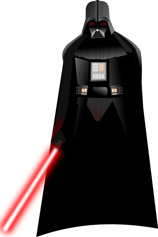 Darth Vader Clipart Star Wars - Darth Vader - Png Download (555x831), Png Download