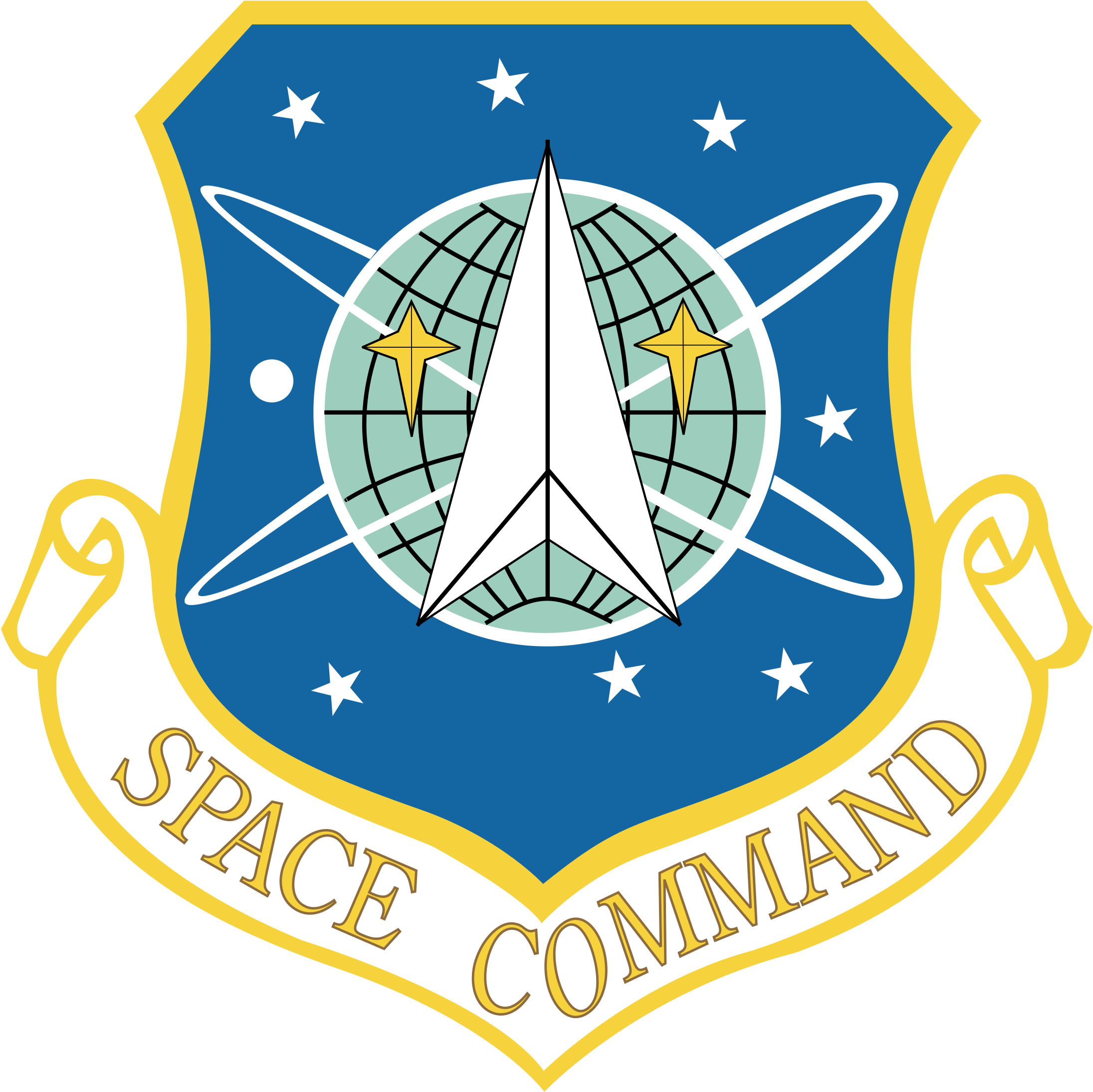 Space Command Logo Png Transparent - Wing Clipart (2400x2400), Png Download