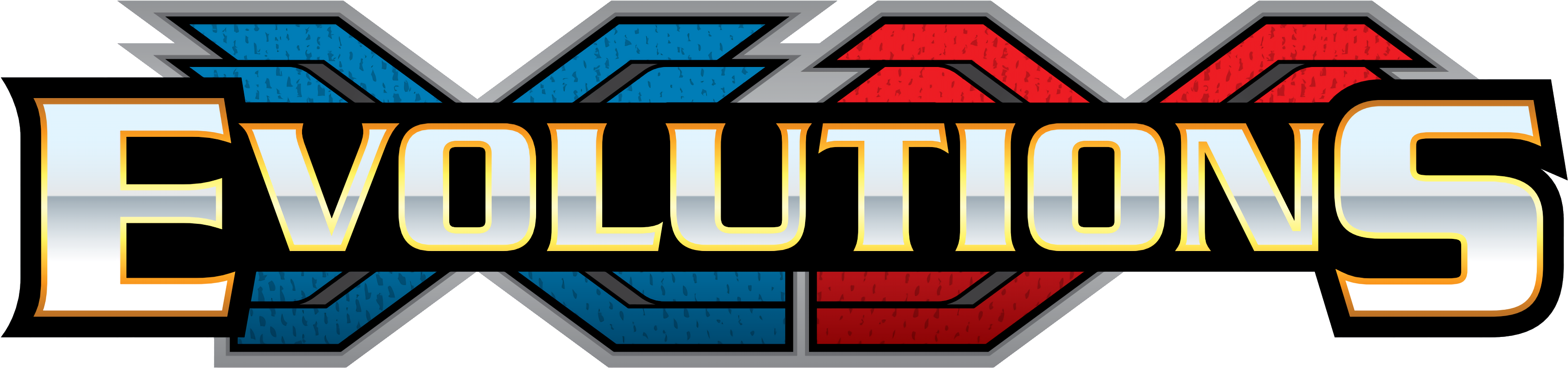 Pokemon Xy12 Evolutions Complete Set Clipart (3378x874), Png Download