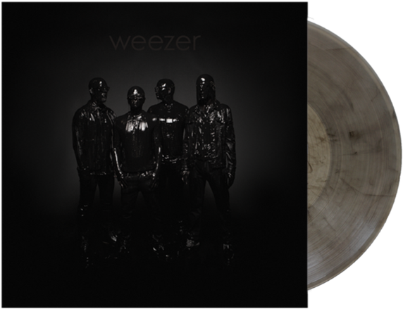 Black Album Vinyl - Monochrome Clipart (600x600), Png Download