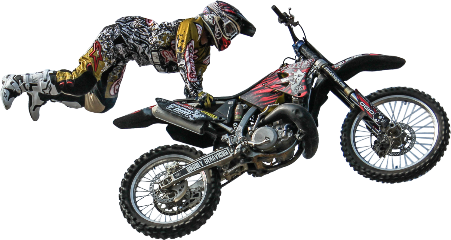 Dirt Bike Png - Motocross Png Clipart (1500x799), Png Download
