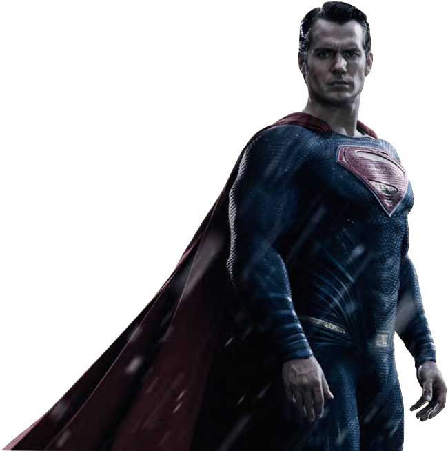 Png Superman - Superman Vs Batman Png Clipart (650x654), Png Download