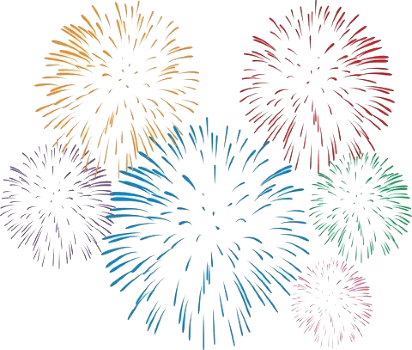 Free Png Download Diwali Sky Crackers Png Png Images - Fireworks Png Clipart (850x721), Png Download