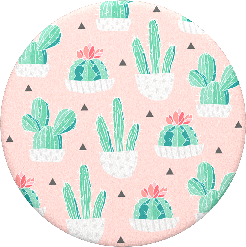 Cactus Pot, Popsockets Clipart (1000x1000), Png Download