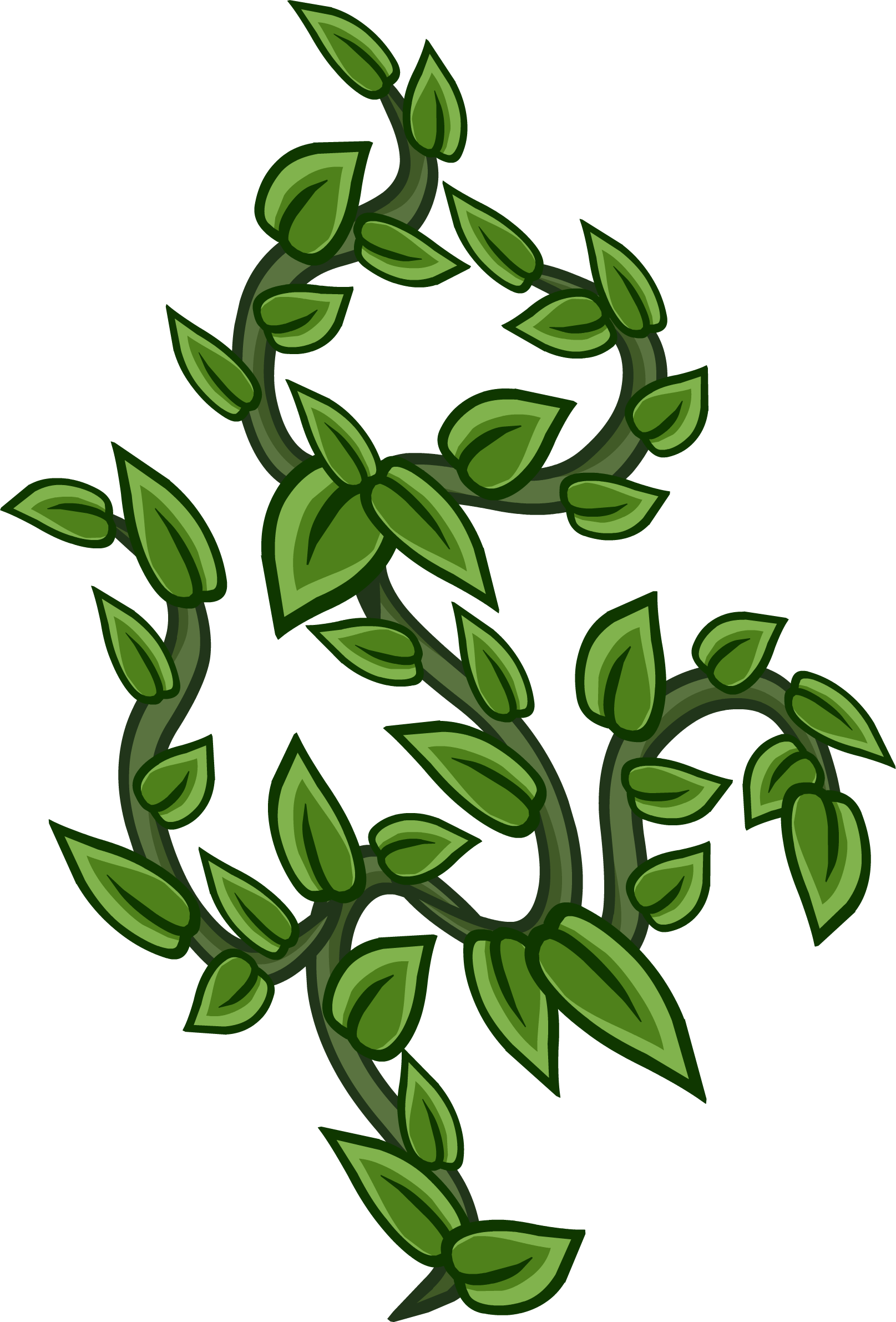 Vines Sprite Clipart (1615x2382), Png Download