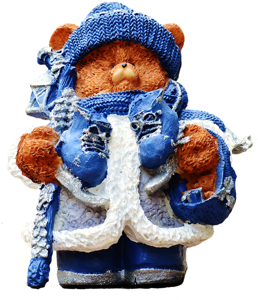 Christmas, Teddy, Figure, Santa Hat, Fun, Funny, Cute - Importante En La Navidad Clipart (960x638), Png Download