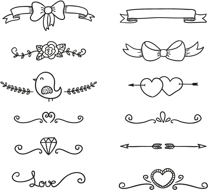 Decorative Lines Png Banners Para Decorar Apuntes Clipart Large Size Png Image Pikpng