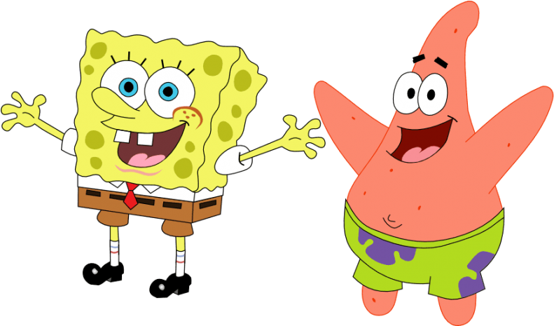 Free Png Download Spongebob And Patrick Clipart Png - Spongebob And Patrick Transparent (850x464), Png Download