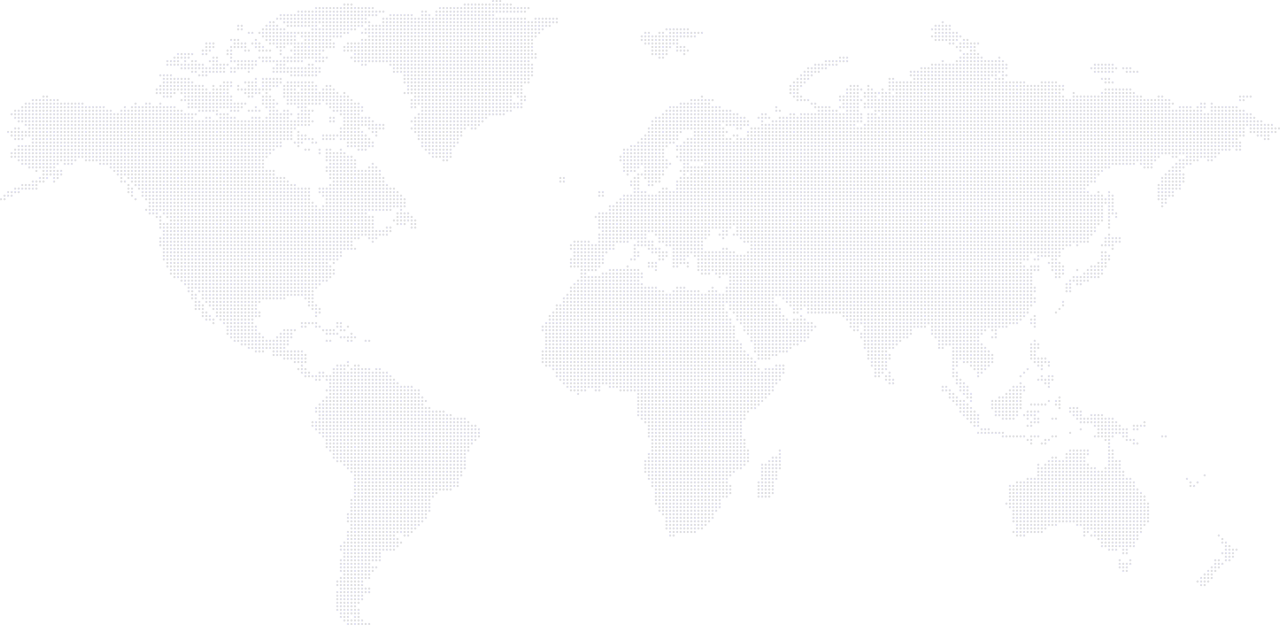 Dotted-worldmap - World Map Clipart (1280x625), Png Download