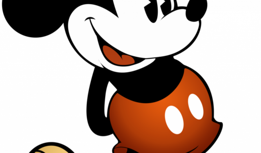 Download Mickey Mouse Original Clipart Mickey Mouse - Transparent Old Mickey Mouse - Png Download (899x527), Png Download