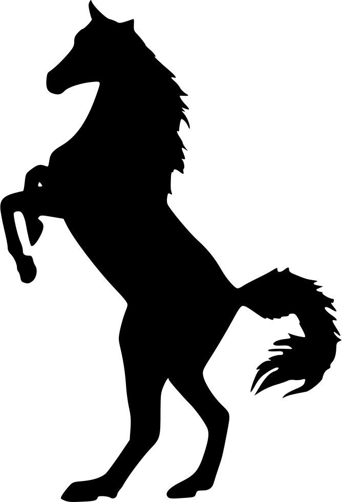 Png File Svg - Horse Icon Png Clipart (668x980), Png Download