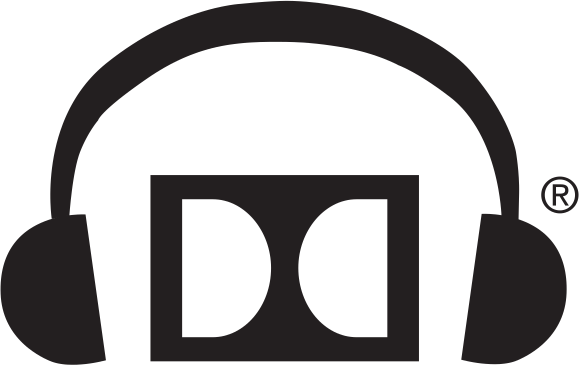 Dolby Headphone Music Png Logo - Headphone Dolby Clipart (1280x843), Png Download